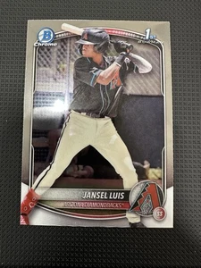2025 Bowman #BCP-84 Jansel Luis Chrome Prospects Arizona Diamondbacks 1° (QH3) - Foto 1 di 2