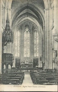 27 - CPA - Evreux - la Iglesia San Taurina - Imagen 1 de 1