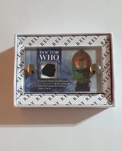 Doctor Who Requisite Das Monster von Peladon Eiskrieger Leinwand gebraucht TV Requisite mit Echtheitszertifikat - Bild 1 von 4
