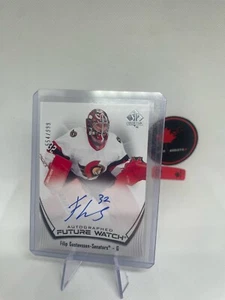 2021-22 SP Authentic Future Watch Auto Filip Gustavsson RC #/999 No 148 SENATORS - Picture 1 of 1