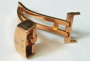 Zack SCHNALLE für Leder Uhrenarmband Band 18 mm - Bild 1 von 3