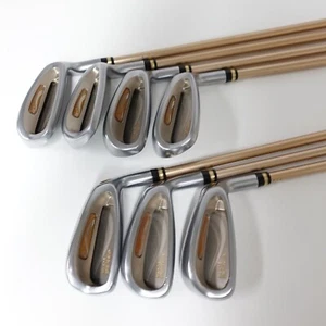 Ladies HONMA GOLF BERES ML503 7pcs Iron Set 6-11/SW Flex-L 2S ARMRQ UD40 - Picture 1 of 20