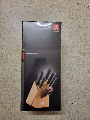 Messerblock mit Inhalt von ZWILLING aus der Linie PURE (7tlg) - Bild 1 von 3