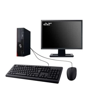 PC Fujitsu Esprimo D556 DT Bildschirm 22 " Intel I5-6500 RAM 8Go SSD 480Go W11 - Bild 1 von 7