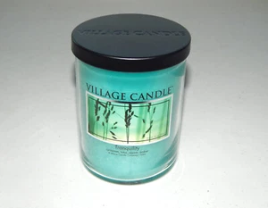 New Village Candle Glass Jar 2 Wick Candle Tranquility 14oz 85 Hrs MadeUSA - Picture 1 of 5