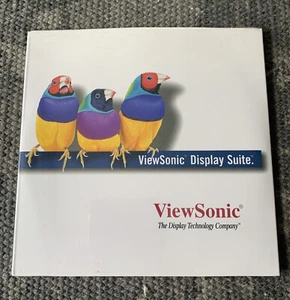 ViewSonic Display Suite ViewSaver Protector de Pantalla Multimedia CDRom Software Windows - Imagen 1 de 4