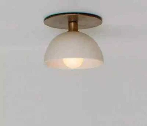 1 light Wall Light Modern Raw Brass Sputnik chandelier light Fixture - Picture 1 of 7
