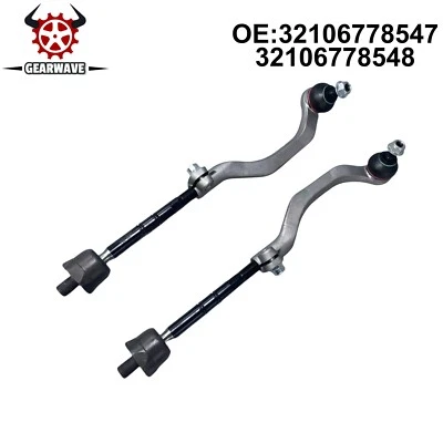 For 2007-15 Mini Cooper R55 R56 32106778547/48 2*Inner & Outer Tie Rod Front Set - Image 1 of 4