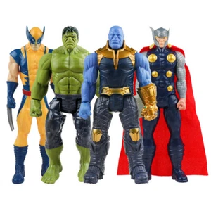 30cm Marvel Avengers Endgame Thanos Spiderman Hulk Iron Man Captain America Thor - Picture 1 of 40