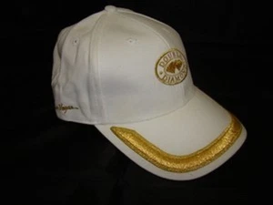 IGT Slots Slot Machine Baseball Cap Hat Las Vegas Double Diamond White Gold - Picture 1 of 1