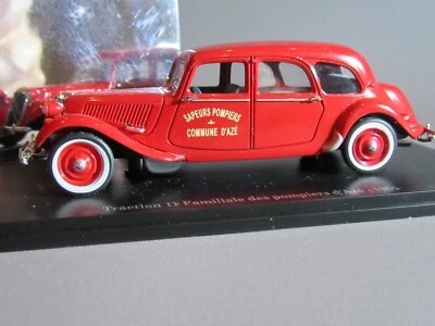 A516 Atlas 1 Citroën Traction 11 Family Firefighters Aze 1955 Red Saga 1:43 - Image 1 of 4