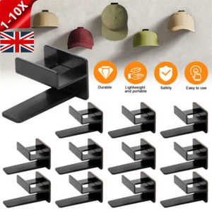 Baseball Caps Hat Rack Wall Door Hanger Holder Storage Organize Hooks Adhesive. - Picture 1 of 26