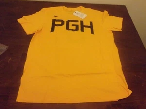 Willie Stargell NEU Herren Large NIKE T-Shirt Pittsburgh Pirates MLB gelb - Bild 1 von 4