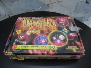 12 NOS BOUNCING MONSTER BALLS KO GROSS OUT VERY RARE NEW!! MADBALL MAD BALLS - Picture 1 of 9