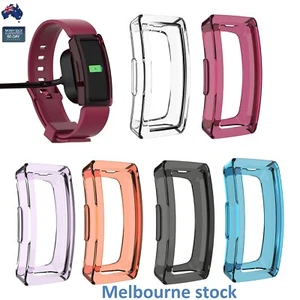 Clear TPU Protective Watch Case Cover Shell For Fitbit Inspire/Inspire HR - Picture 1 of 18