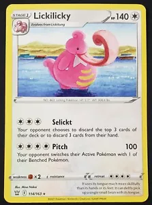 Espada y Escudo JCC Lickilicky Pokémon - Estilos de Batalla 114/163 Raro Casi Como Nuevo - Imagen 1 de 2
