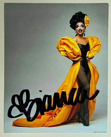 BIANCA DEL RIO * HAND SIGNED PHOTO PRINT #7 * BN&M * DRAG RACE * ROY HAYLOCK Cover