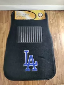 LA Dodgers Embroidered Car Mats - Picture 1 of 13