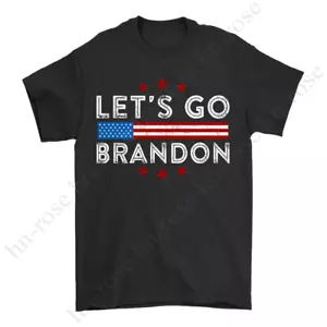 Let's Go Brandon Funny Chant Meme T-Shirts Impeach Anti Joe Biden Political Tee - Picture 1 of 4