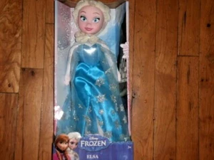 Disney Frozen Elsa Plush Doll Frozen Girls ages 3+ N.I.B. NICE **L@@K** - Picture 1 of 2