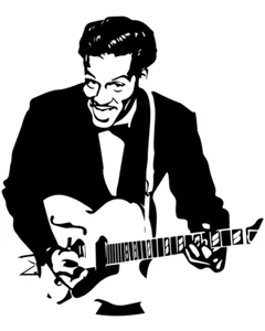Chuck Berry decal sticker for car/truck laptop window custom - Picture 1 of 1