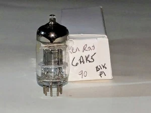 Vintage Tested Strong Ken-Rad 6AK5 Black Plate Vacuum Tube - Picture 1 of 6