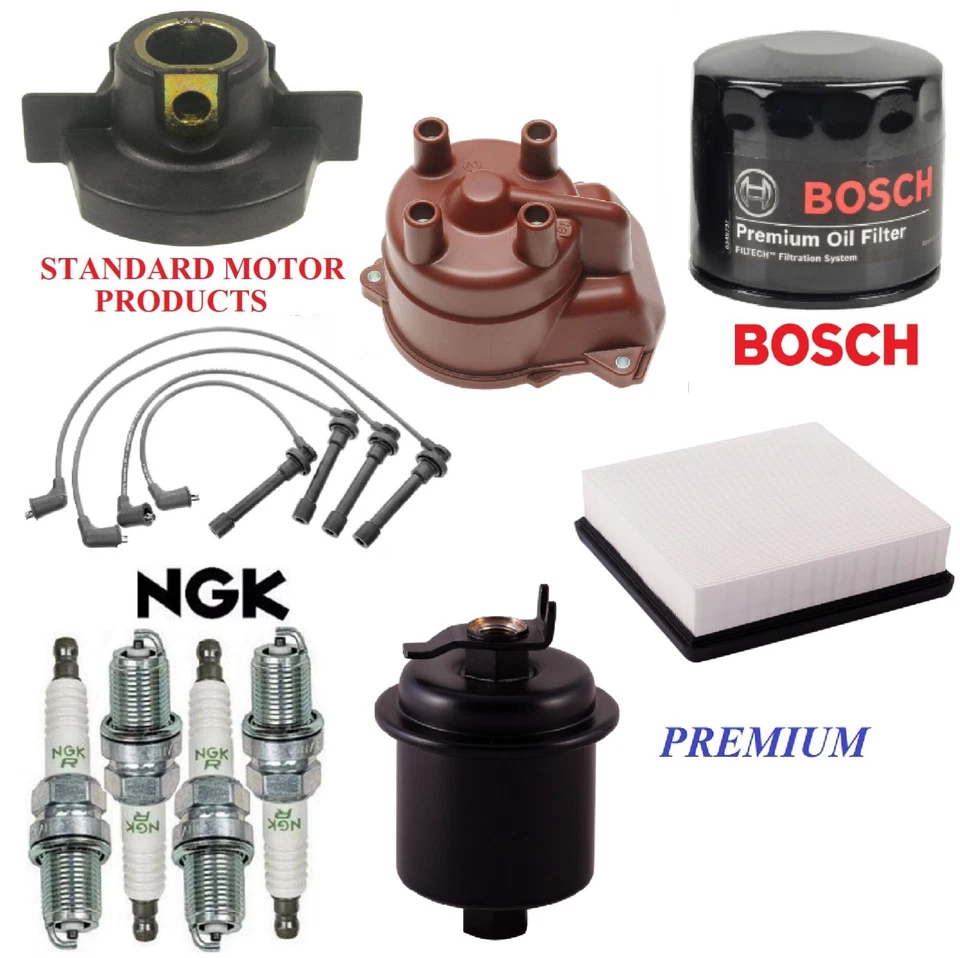 Kit de afinación enchufes filtros tapones de tapa de cable para Honda Civic HX; L4 1,6 L 1996-1999 Foto 1 de 1