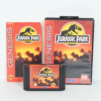 JURASSIC PARK GENESIS US Version Mega Drive Sega 229 md - Image 1 of 2