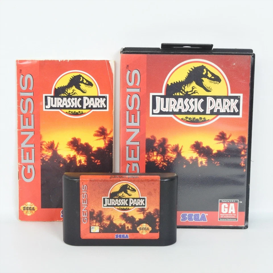 JURASSIC PARK GENESIS US Version Mega Drive Sega 229 md - Image 1 of 2
