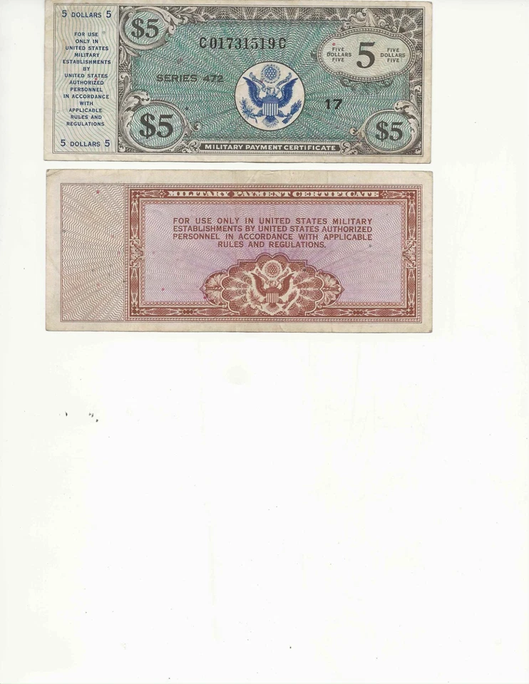 Series 472   $5  Very Fine - - Image 1 of 1