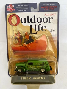 Racing Champions Outdoor Life Tiger Musky 1940 Ford Sedan Delivery Van 1999 New - Picture 1 of 2