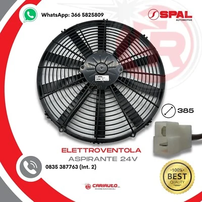 Ventilatore Aspirante Ventola Assiale Spal VA18-BP10/C-41A, 24v Diametro 385mm - Immagine 1 di 4