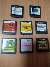 Nintendo DS Game software Lot 8 Dragon Quest Monsters Dragon Ball Z mario party