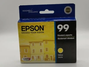Epson 99 Yellow Ink Cartridge T0994 Genuine New Exp 11/2012 D2 - Picture 1 of 4