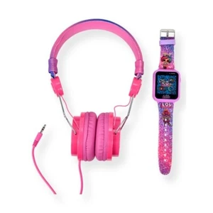 LOL Surprise! Unisex Children's Headphone  Smartwatch Set Pink  LOL40193WMC - Picture 1 of 2