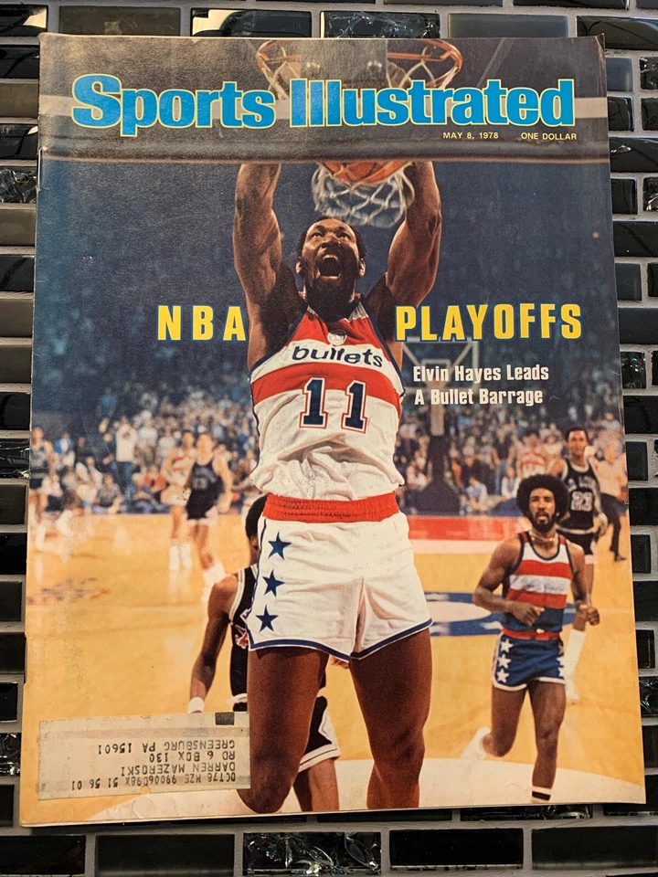 Sports Illustrated - Elvin Hayes - 8 de mayo de 1978 - (M16A) Foto 1 de 1