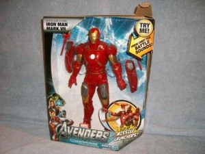 Iron Man Mark VII Repulsor Strike Avengers Marvel Battle Sounds Hasbro 2011 New - Picture 1 of 2