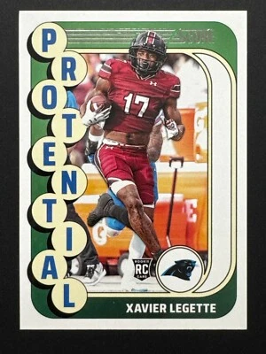 2024 Panini Score Xavier Legette Protential #23 Carolina Panthers - Image 1 of 2