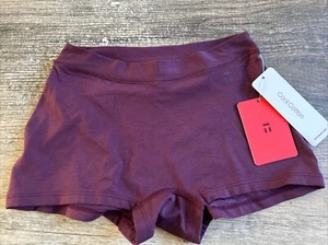 TOMMY JOHN Cool Cotton Boyshort Panties Underwear Women’s Sz XS NWT Winetasting - Picture 1 of 4