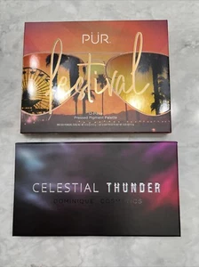 Eyeshadow Palette Lot Pur Festival Dominique Cosmetics Celestial Thunder - Picture 1 of 4