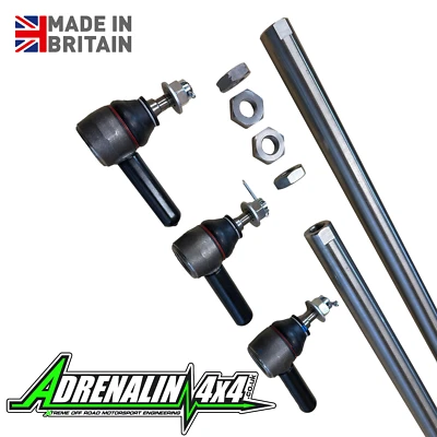 Land Rover Defender 1983-2016 Kit de barra de dirección de acero inoxidable súper resistente Foto 1 de 3