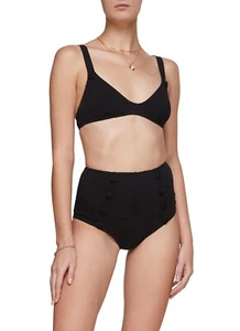 NWOT LISA MARIE FERNANDEZ Magdalena High Waist Two-Piece Bikini Women's Sz 1-2 - Picture 1 of 14