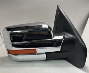 2009-2014 FORD F-150 CHROME RIGHT PQSSENGER SIDE MIRROR TURN SIGNAL OEM M157 - Picture 1 of 10