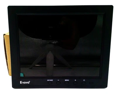 Eyoyo S801H HD 8" TFT LCD CCTV Monitor Display - Black (New) - Image 1 of 4