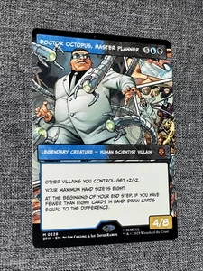 Doctor Octopus, Master Planner Borderless Non Foil SPM 0228 NM MTG Magic - Picture 1 of 2