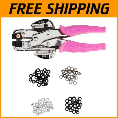 Craft Paper Eyelet Tool Set with 100 Eyelets - Image 1 of 4