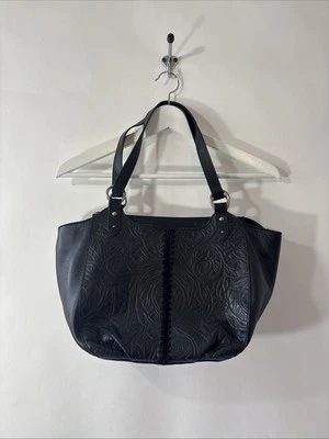 Cartera de cuero negra The Sak Bolinas para mujer - Manchas en el interior de la bolsa Foto 1 de 4