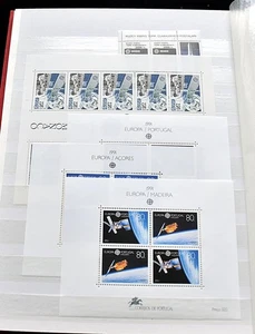 EUROPA CEPT Postfrischer Posten bis in die 1990er Jahre Viele Blöcke und Serien - Bild 1 von 23