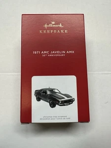 2021 Hallmark 1971 AMC Javelin AMX 50th Anniversary Limited Edition NIB B32 - Picture 1 of 4