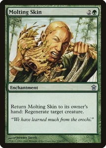 4x Molting Skin - LP - Saviors of Kamigawa SPARROW MAGIC - Picture 1 of 1